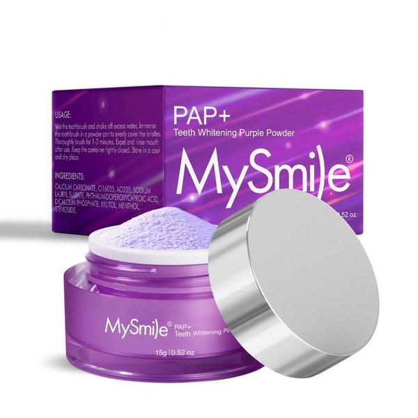 MySmile PAP Purple Teeth Whitening Powder #1