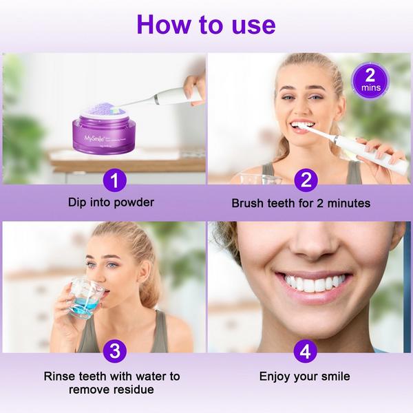MySmile PAP Purple Teeth Whitening Powder #5