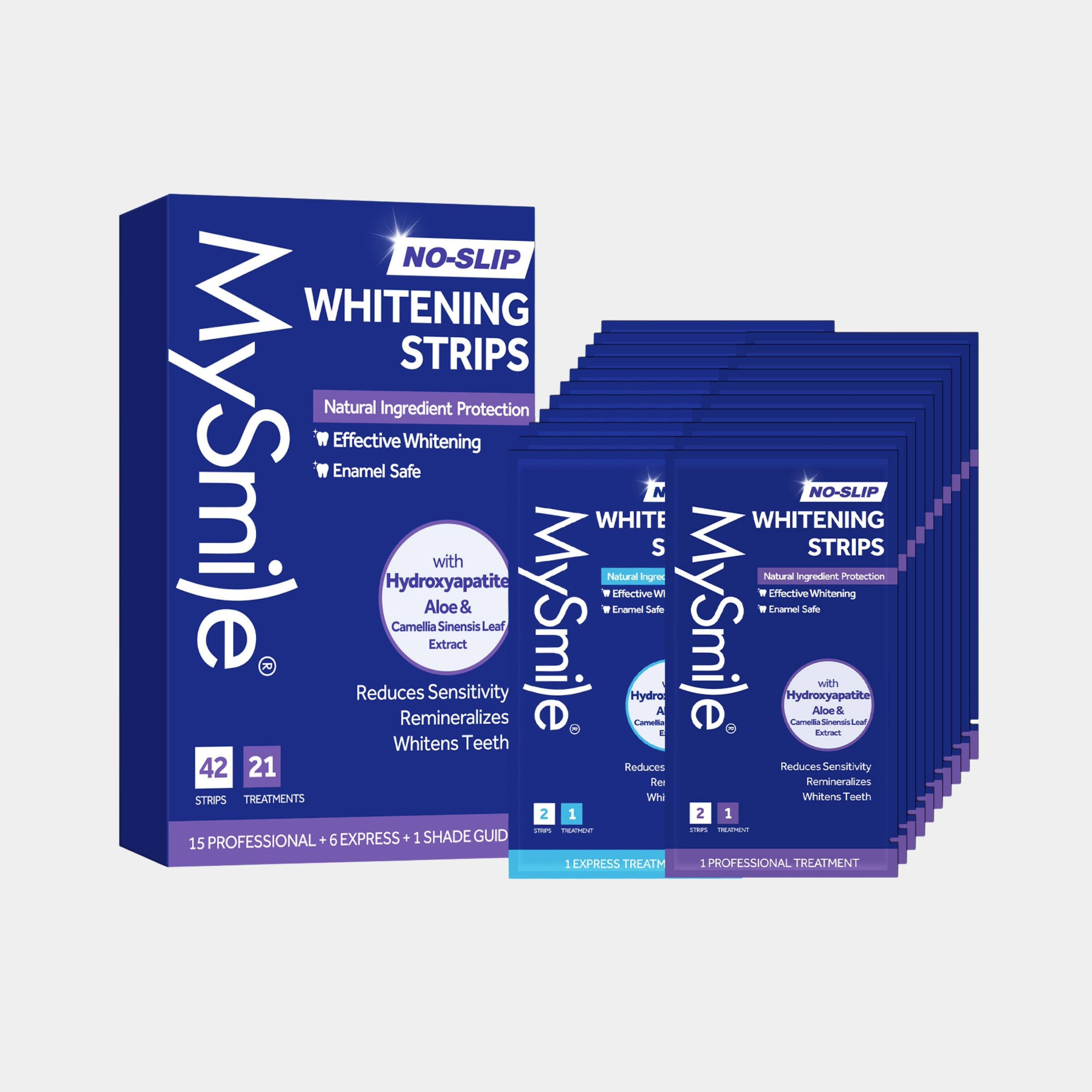 MySmile Non-Slip Teeth Whitening Strips with Natural Ingredients #1