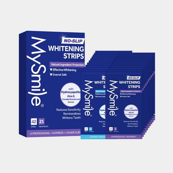 MySmile Non-Slip Teeth Whitening Strips with Natural Ingredients #1