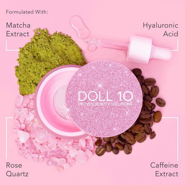 Doll 10 Doll Skin Pink Power Brightening Treatment Powder #4