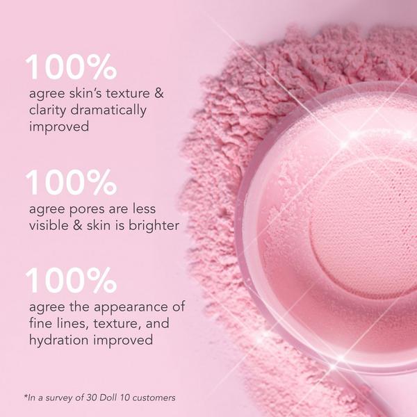 Doll 10 Doll Skin Pink Power Brightening Treatment Powder #6