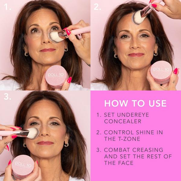 Doll 10 Doll Skin Pink Power Brightening Treatment Powder #7