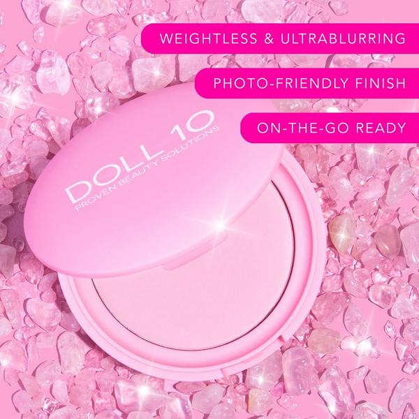 Doll 10 Doll Skin Pressed Pink Power Brightening Treatment Powder #5