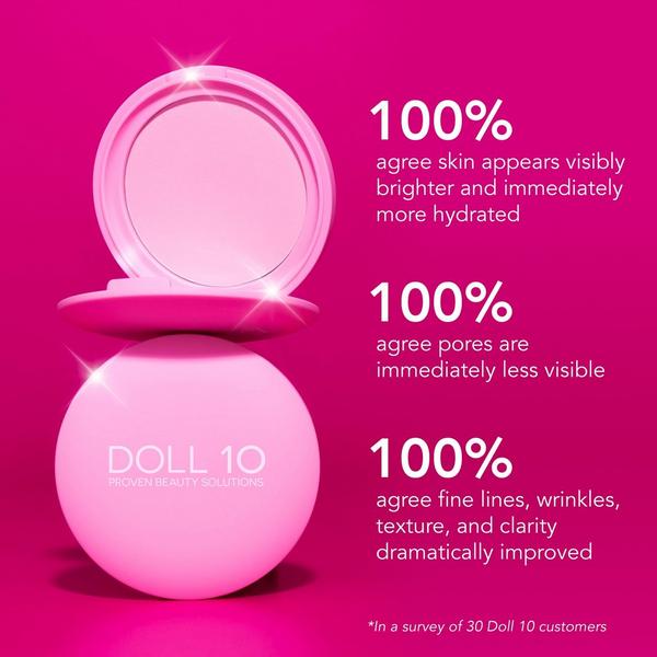 Doll 10 Doll Skin Pressed Pink Power Brightening Treatment Powder #6