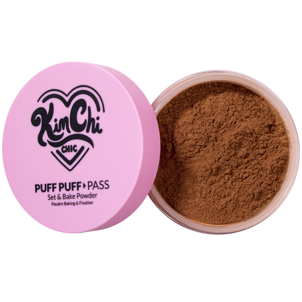 Kimchi Chic Beauty Puff Puff Pass Set & Bake Powder - 07 Cocoa