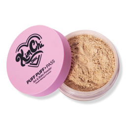 KimChi Chic Beauty Puff Puff Pass Set & Bake Powder - 04 Peachy