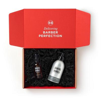 Hawkins & Brimble Eco-Refillable Beard Regime Bundle