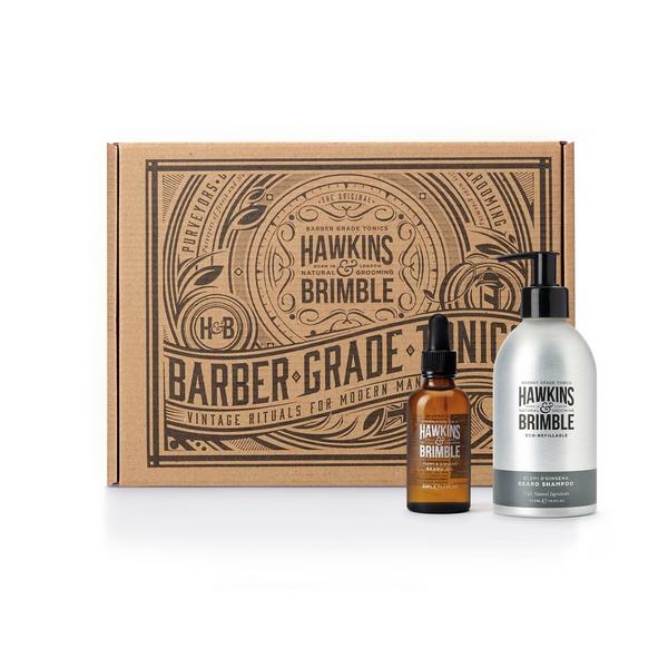 Hawkins & Brimble Eco-Refillable Beard Regime Bundle #2