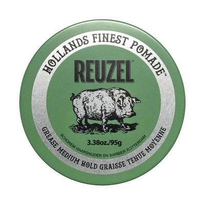 REUZEL Green Grease Pomade Oil-Based Medium Hold