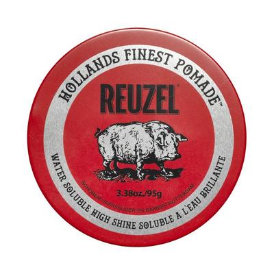 REUZEL Red Water Based Pomade High Shine Medium Hold