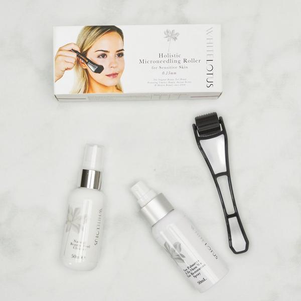 White Lotus Beauty Holistic Dermaroller Kit For Hair #3