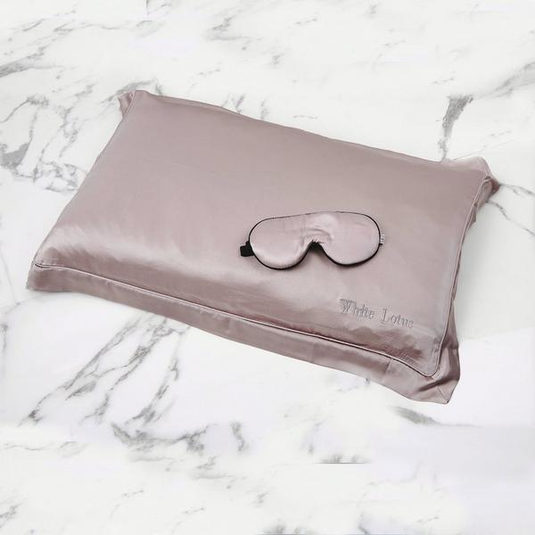White Lotus Beauty 100% Mulberry Silk Pillowcase Cruelty Free #7
