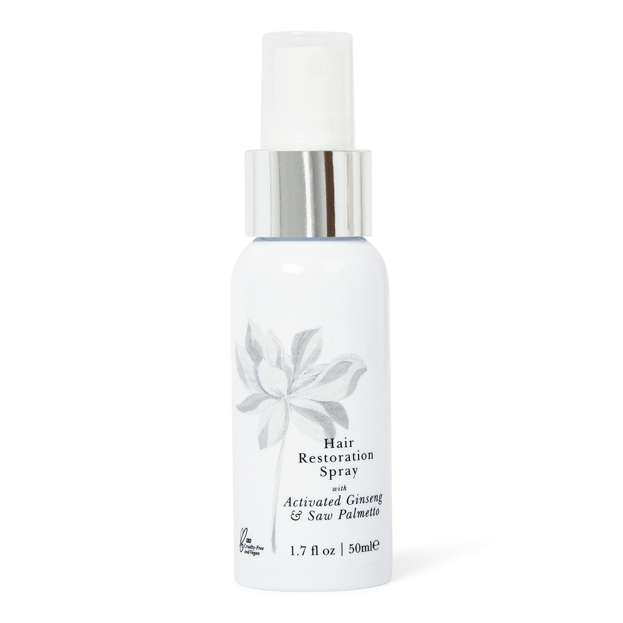 White Lotus Beauty Hair Restoration Spray with Activated Ginseng & Saw Palmetto #1
