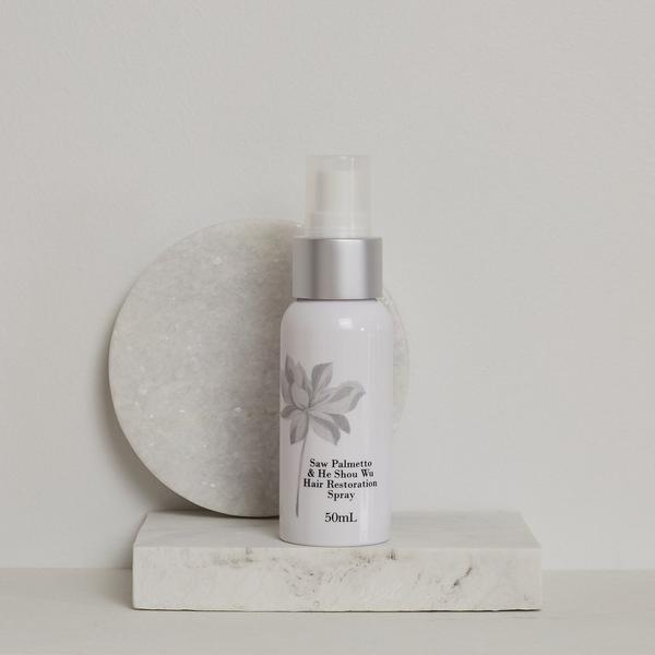White Lotus Beauty Hair Restoration Spray with Activated Ginseng & Saw Palmetto #4