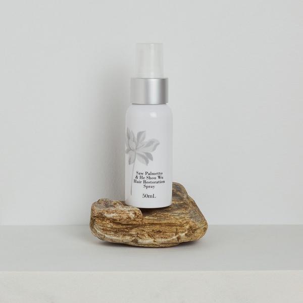 White Lotus Beauty Hair Restoration Spray with Activated Ginseng & Saw Palmetto #8