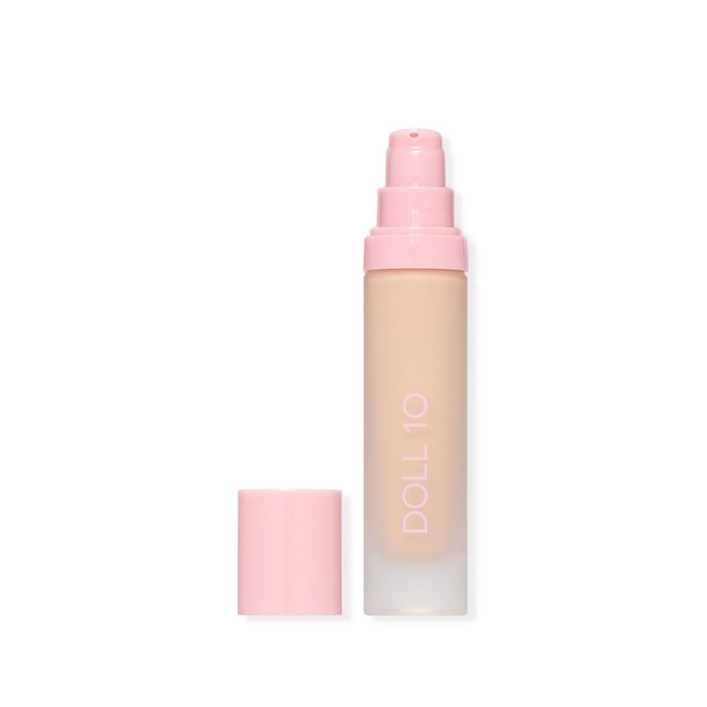 Doll 10 T.c.e This Covers Everything Super Coverage Serum Makeup With Peptides - Fair/light