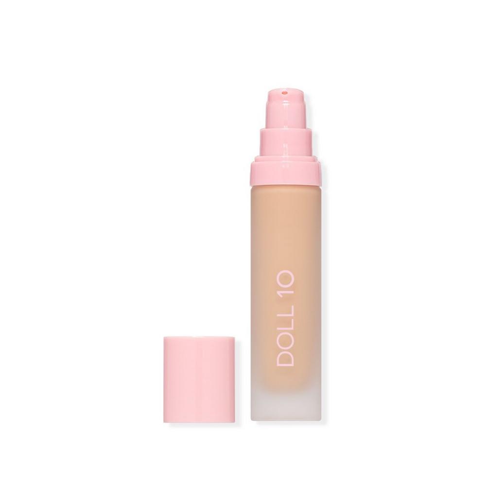 Doll 10 T.c.e This Covers Everything Super Coverage Serum Makeup With Peptides - Light/medium