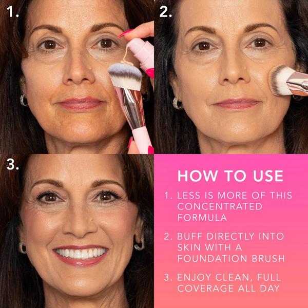 Doll 10 T.C.E This Covers Everything Super Coverage Serum Makeup with Peptides #8