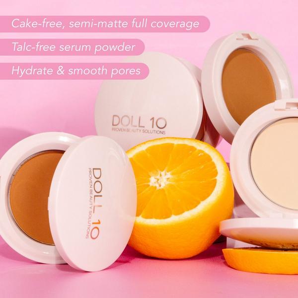 Doll 10 T.C.E. Super Coverage Serum Powder Foundation #6
