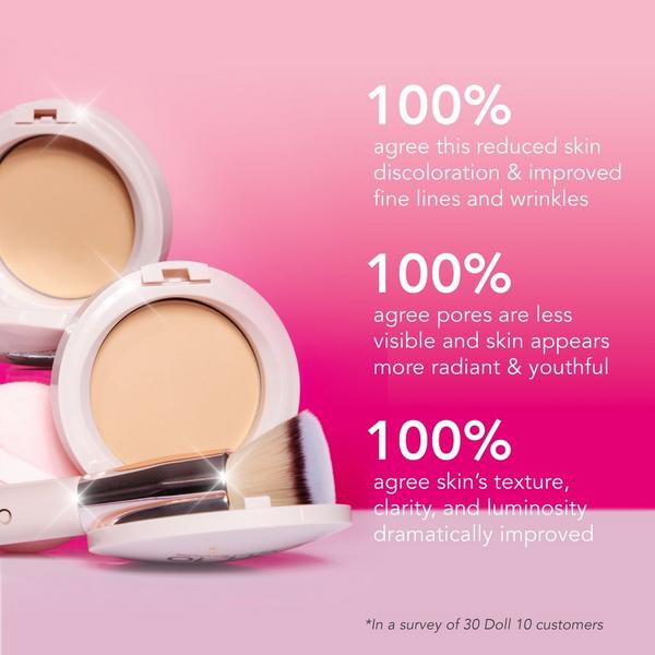 Doll 10 T.C.E. Super Coverage Serum Powder Foundation #7