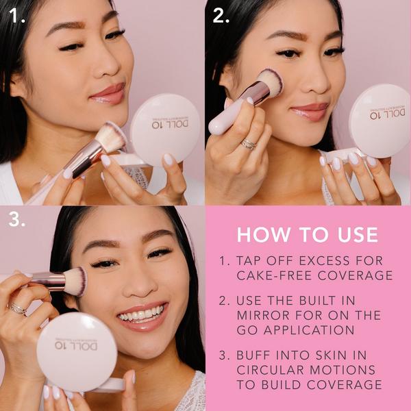 Doll 10 T.C.E. Super Coverage Serum Powder Foundation #8