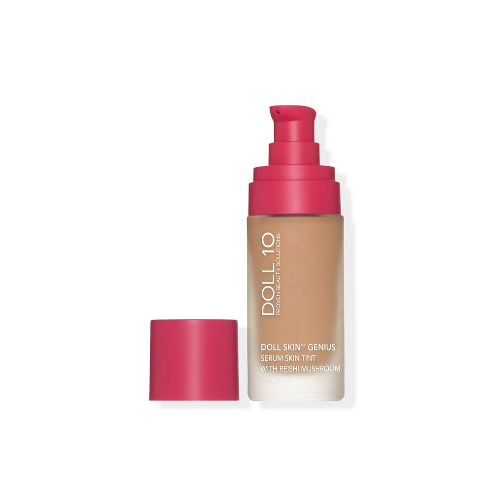 Doll 10 Doll Skin Genius Serum Skin Tint With Reishi Mushroom - Tan In Brown