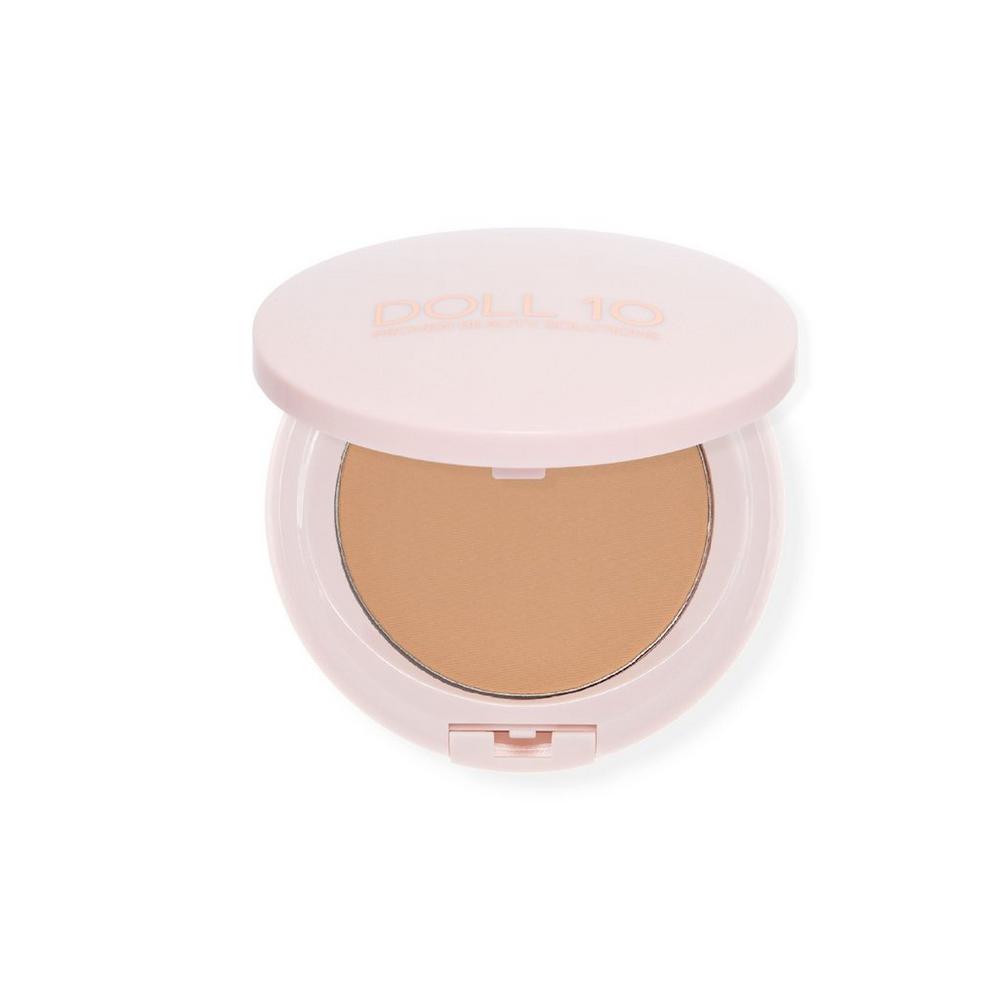 Doll 10 T.c.e. Super Coverage Serum Powder Foundation - Medium