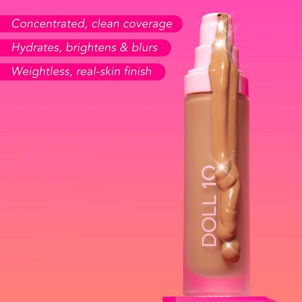 Doll 10 T.C.E This Covers Everything Super Coverage Serum Makeup with Peptides #6