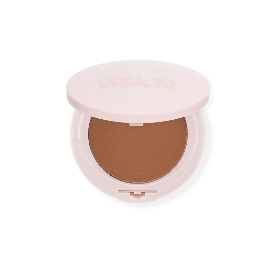 Doll 10 T.c.e. Super Coverage Serum Powder Foundation - Tan/deep