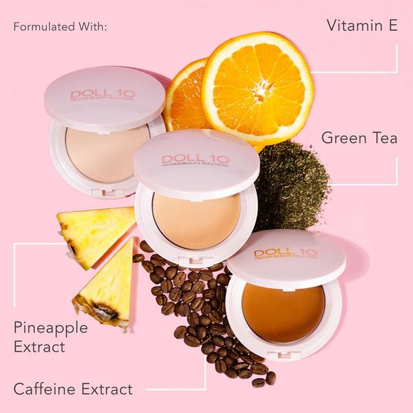 Doll 10 T.C.E. Super Coverage Serum Powder Foundation #4