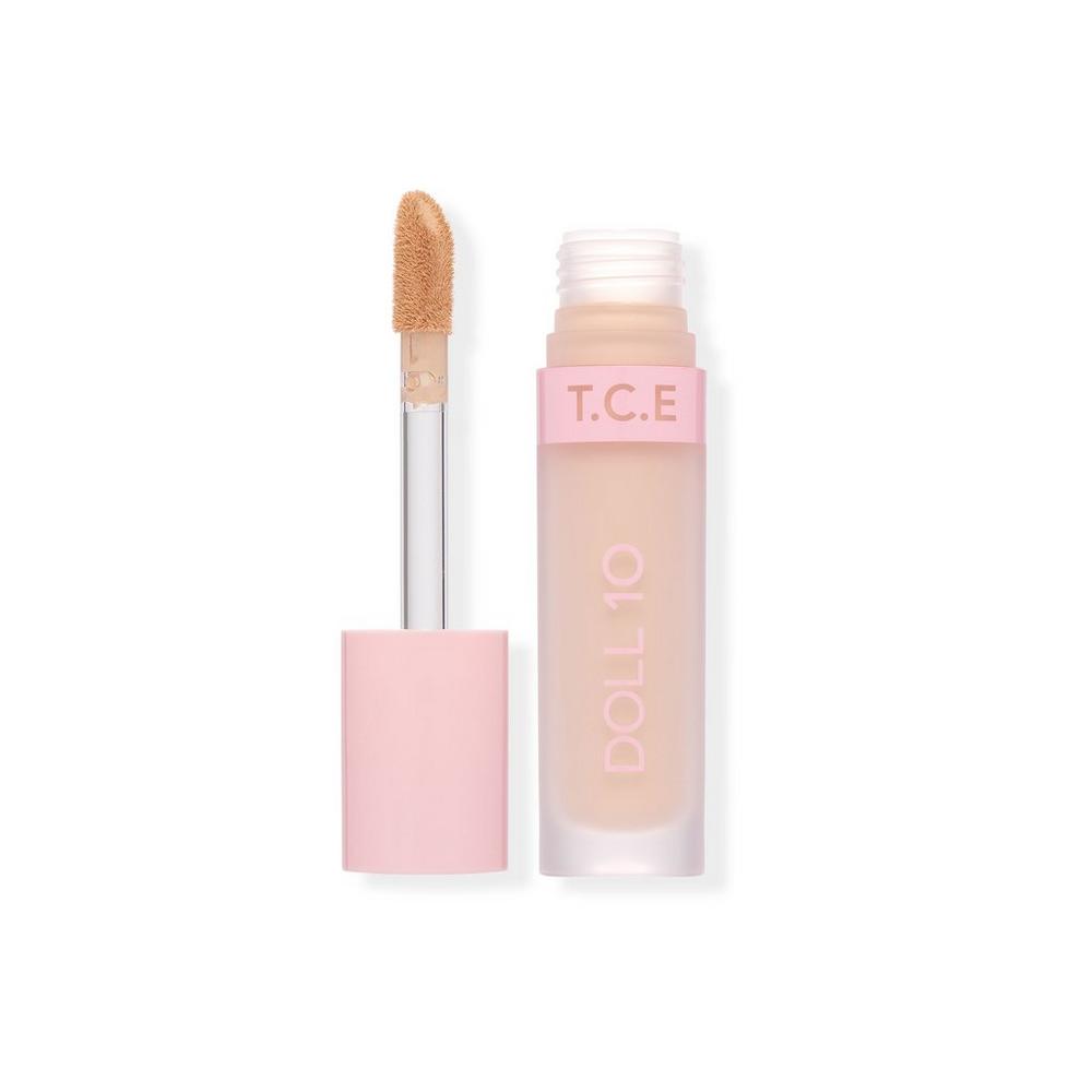 Doll 10 T.c.e This Covers Everything Super Coverage Concealer With Peptides - Light In White