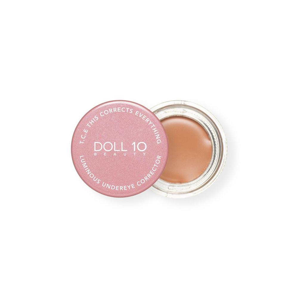 Doll 10 T.c.e This Corrects Everything Luminous Undereye Corrector - Amber In Orange