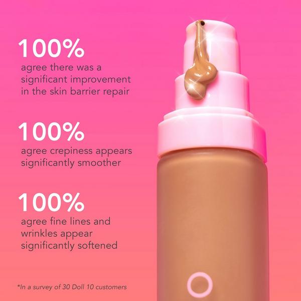 Doll 10 T.C.E This Covers Everything Super Coverage Serum Makeup with Peptides #7