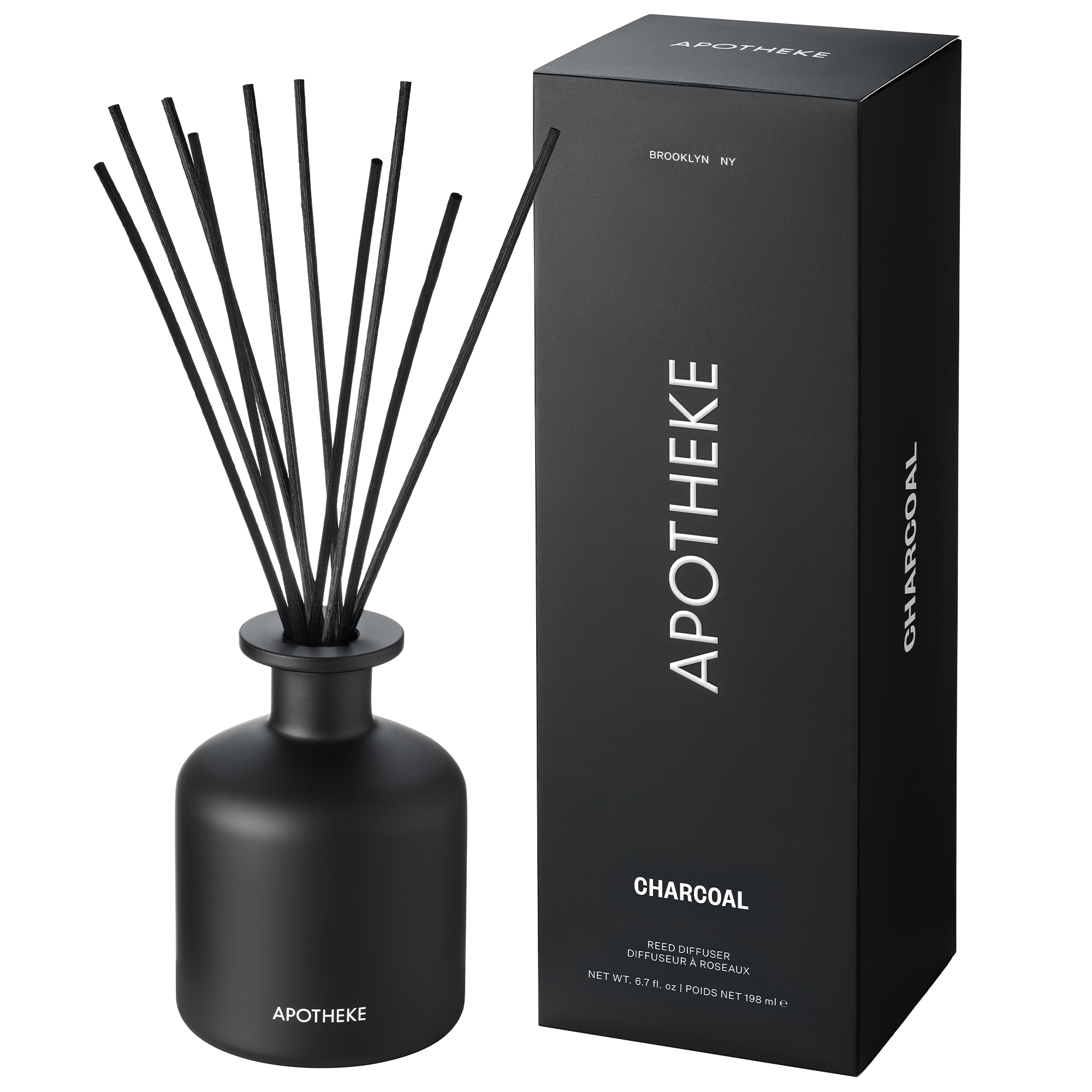 APOTHEKE Charcoal Reed Diffuser #1