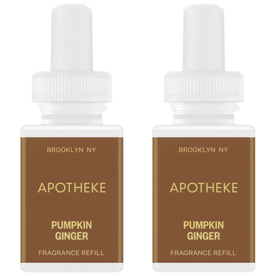 APOTHEKE Pumpkin Ginger Pura Smart Scent Fragrance Refill, Set of 2
