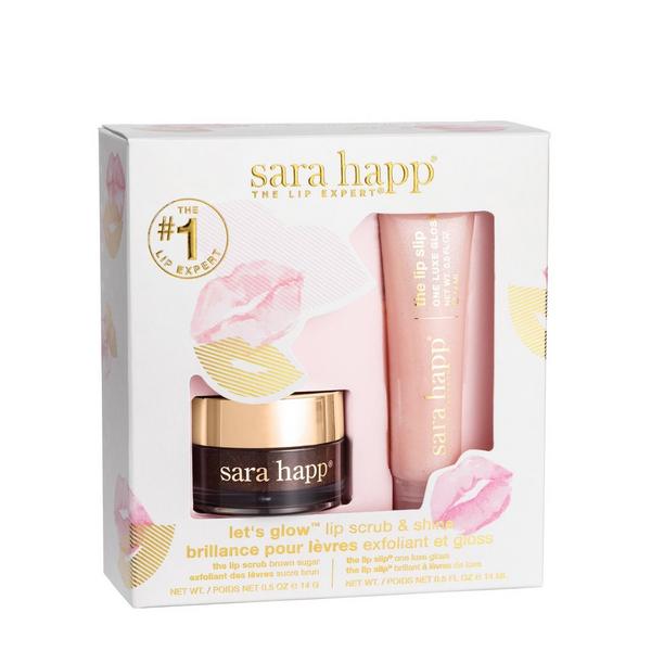 Sara Happ Let's Glow: Lip Scrub & Shine Kit #1