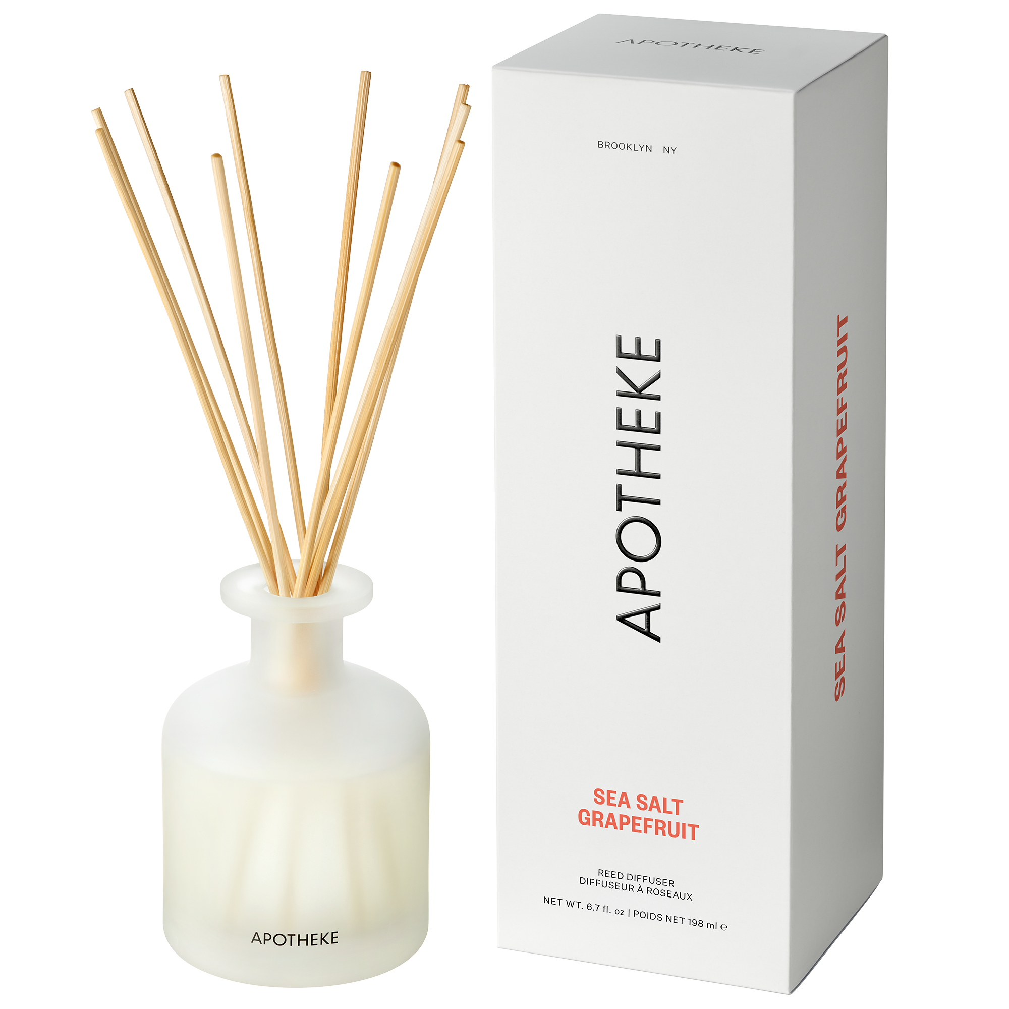 APOTHEKE Sea Salt Grapefruit Reed Diffuser #1