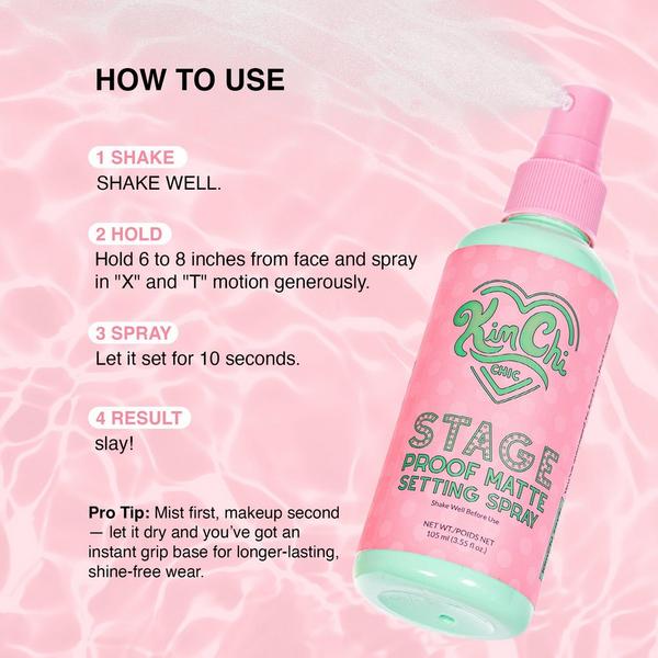 KimChi Chic Beauty Stage Proof Matte Setting Spray #6