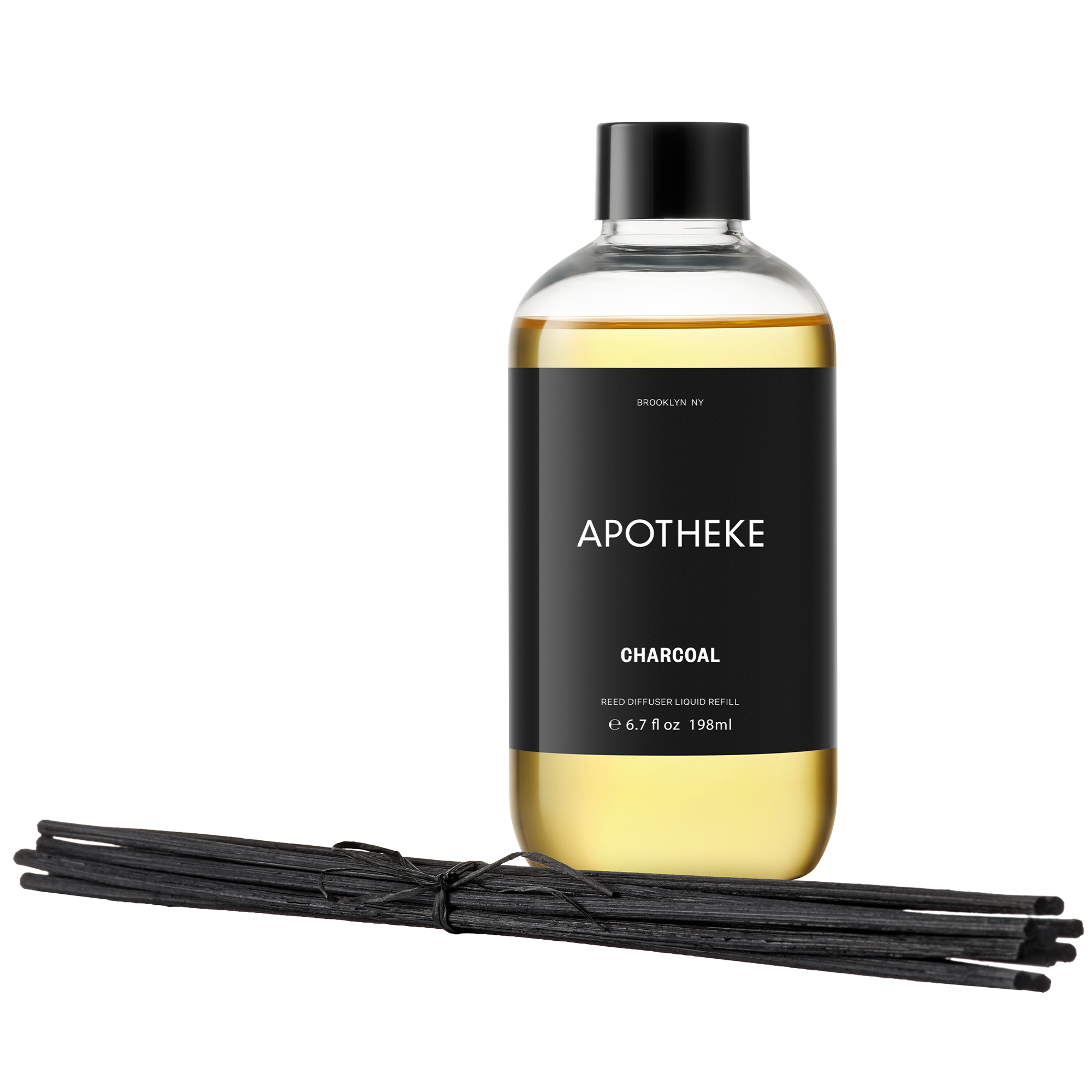APOTHEKE Charcoal Reed Diffuser Liquid Refill #1