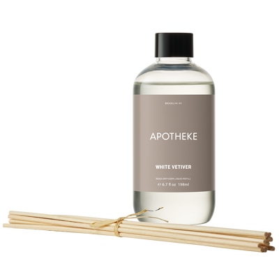 APOTHEKE White Vetiver Reed Diffuser Liquid Refill