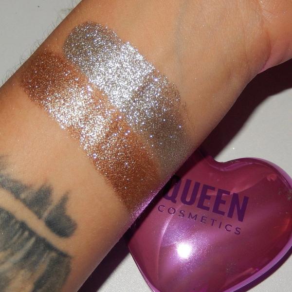 Queen Cosmetics Sublime Hearts Refillable Metallic Eyeshadow #3