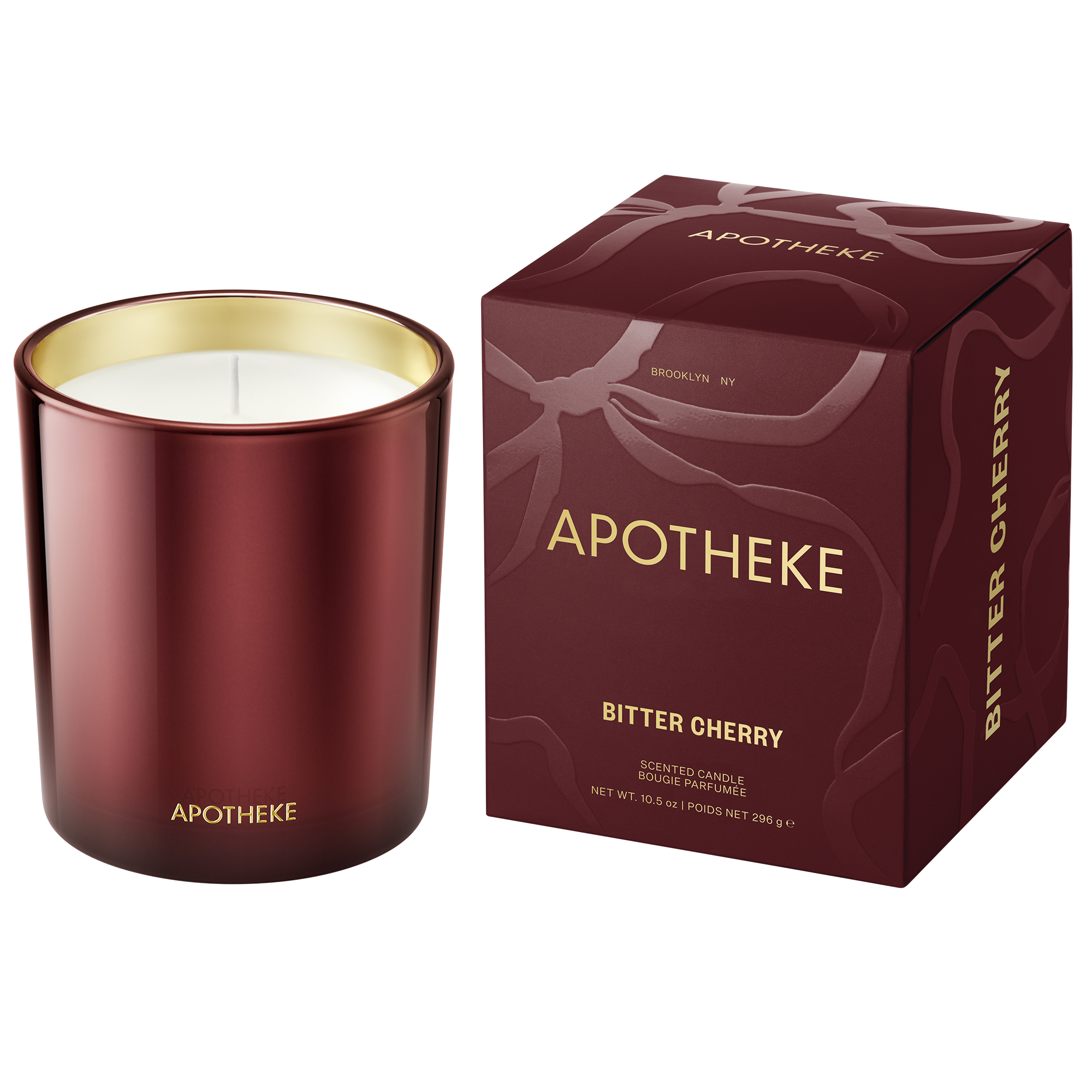 APOTHEKE Bitter Cherry Scented Candle #1
