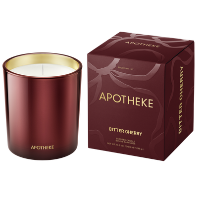 APOTHEKE Bitter Cherry Scented Candle