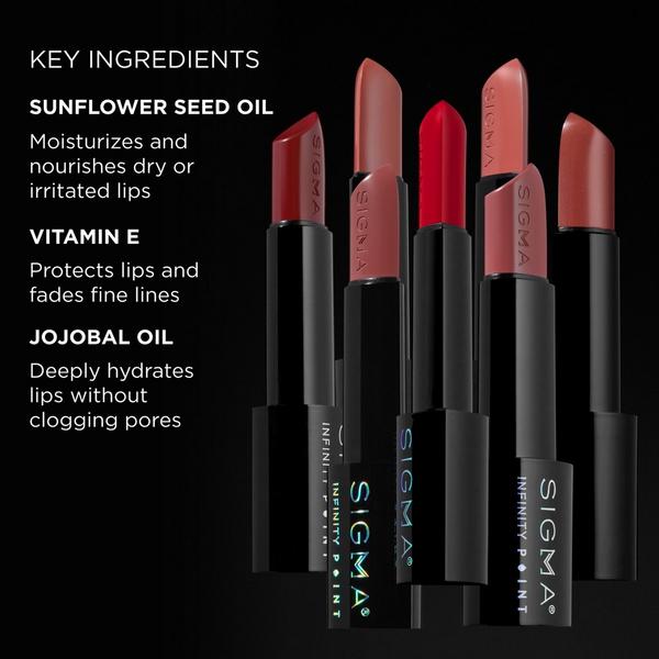 Sigma Beauty Infinity Point Lipstick #4