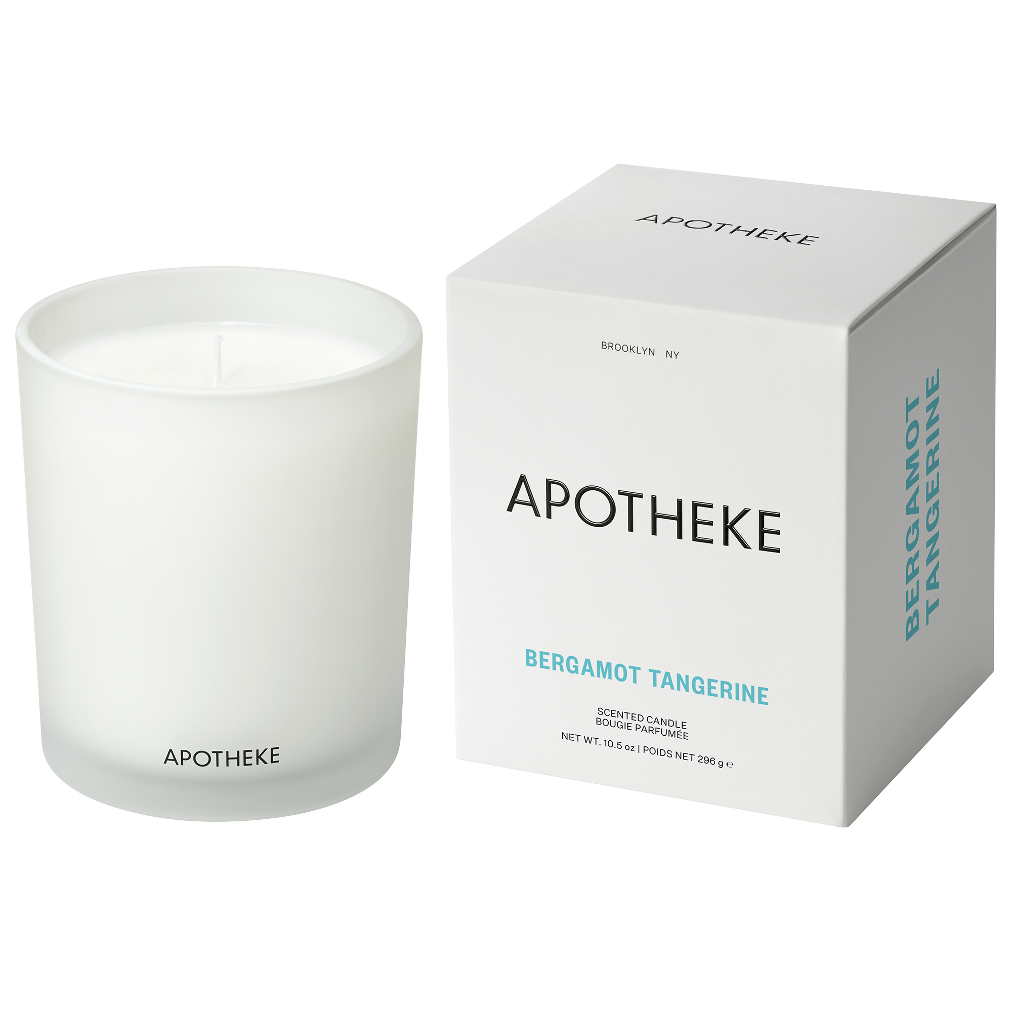 APOTHEKE Bergamot Tangerine Scented Candle #1