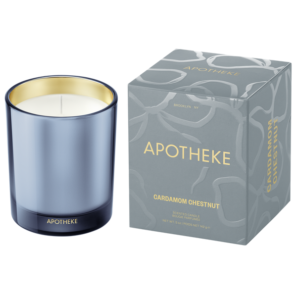 APOTHEKE Cardamom Chestnut Petite Scented Candle #1