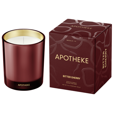 APOTHEKE Bitter Cherry Scented Candle