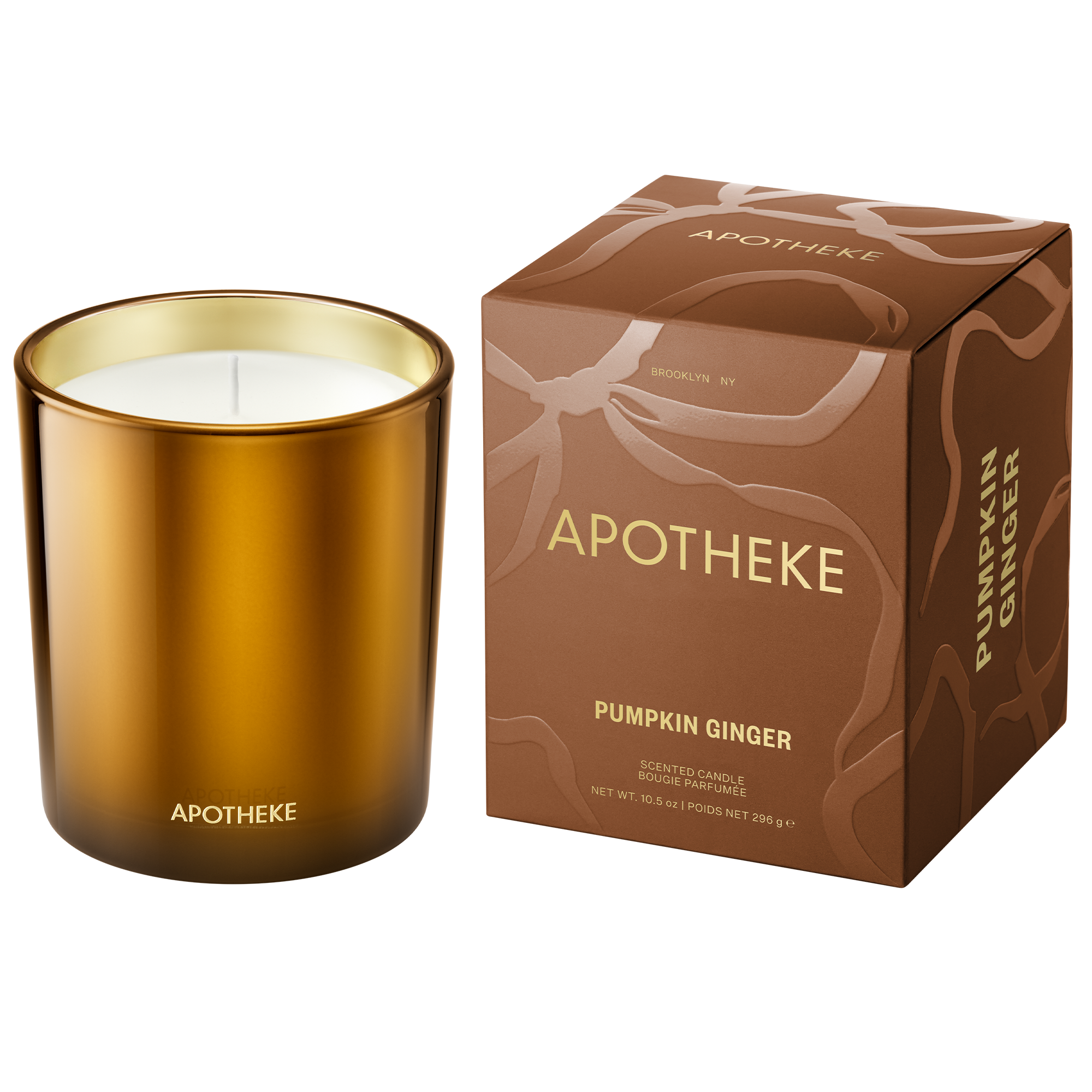 APOTHEKE Pumpkin Ginger Scented Candle #1