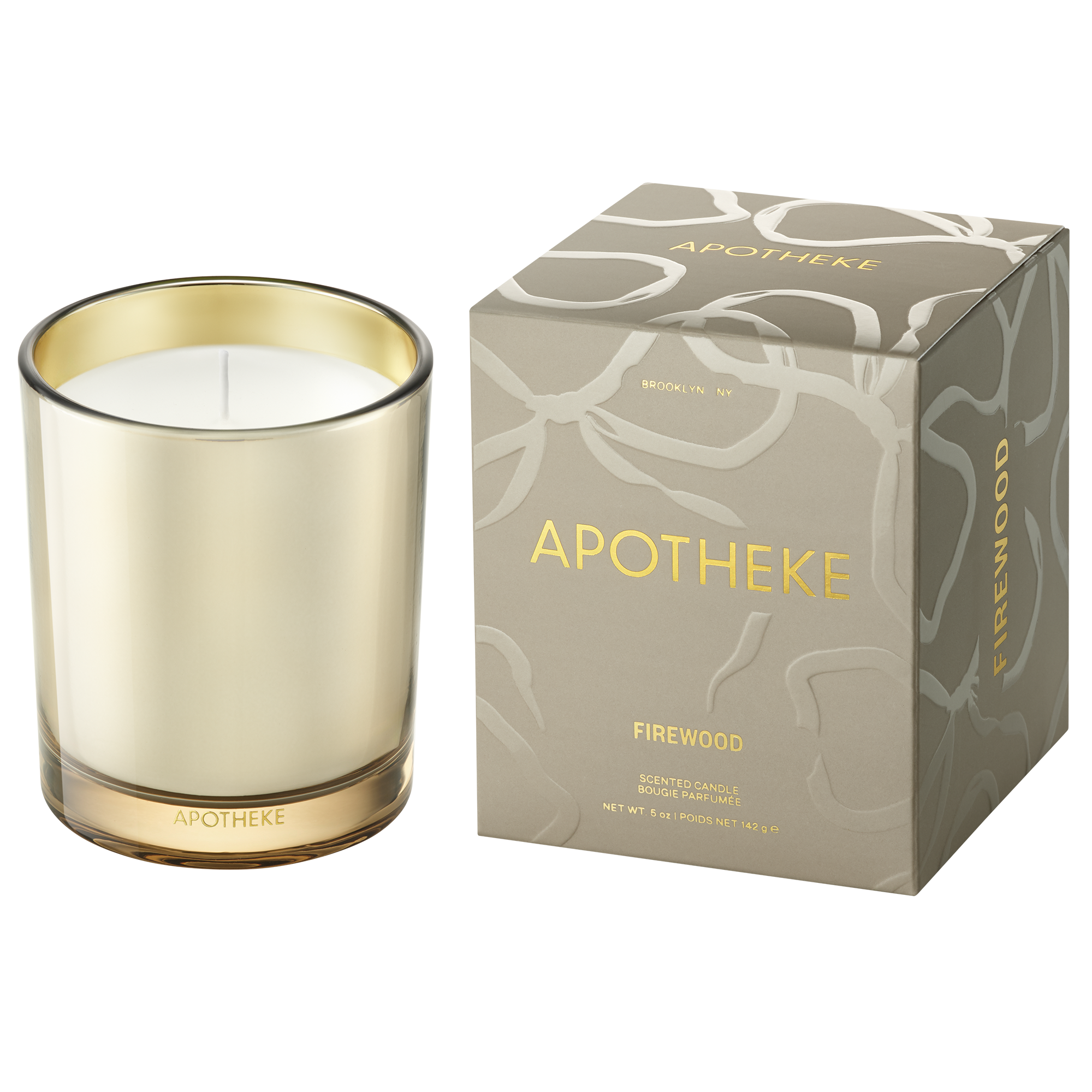 APOTHEKE Firewood Petite Scented Candle #1